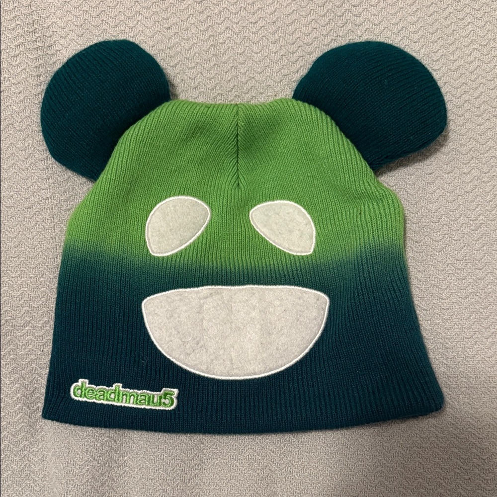 deadmau5 Green Bear Ear Beanie